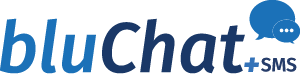bluChat+SMS logo
