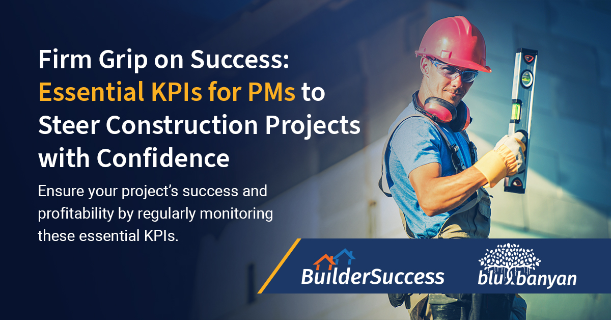 Firm Grip on Success: Essential KPIs for PMs to Steer Construction Projects with Confidence. Ensure your project’s success and profitability by regularly monitoring these essential KPIs.