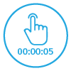 bluTime: accurate time tracking