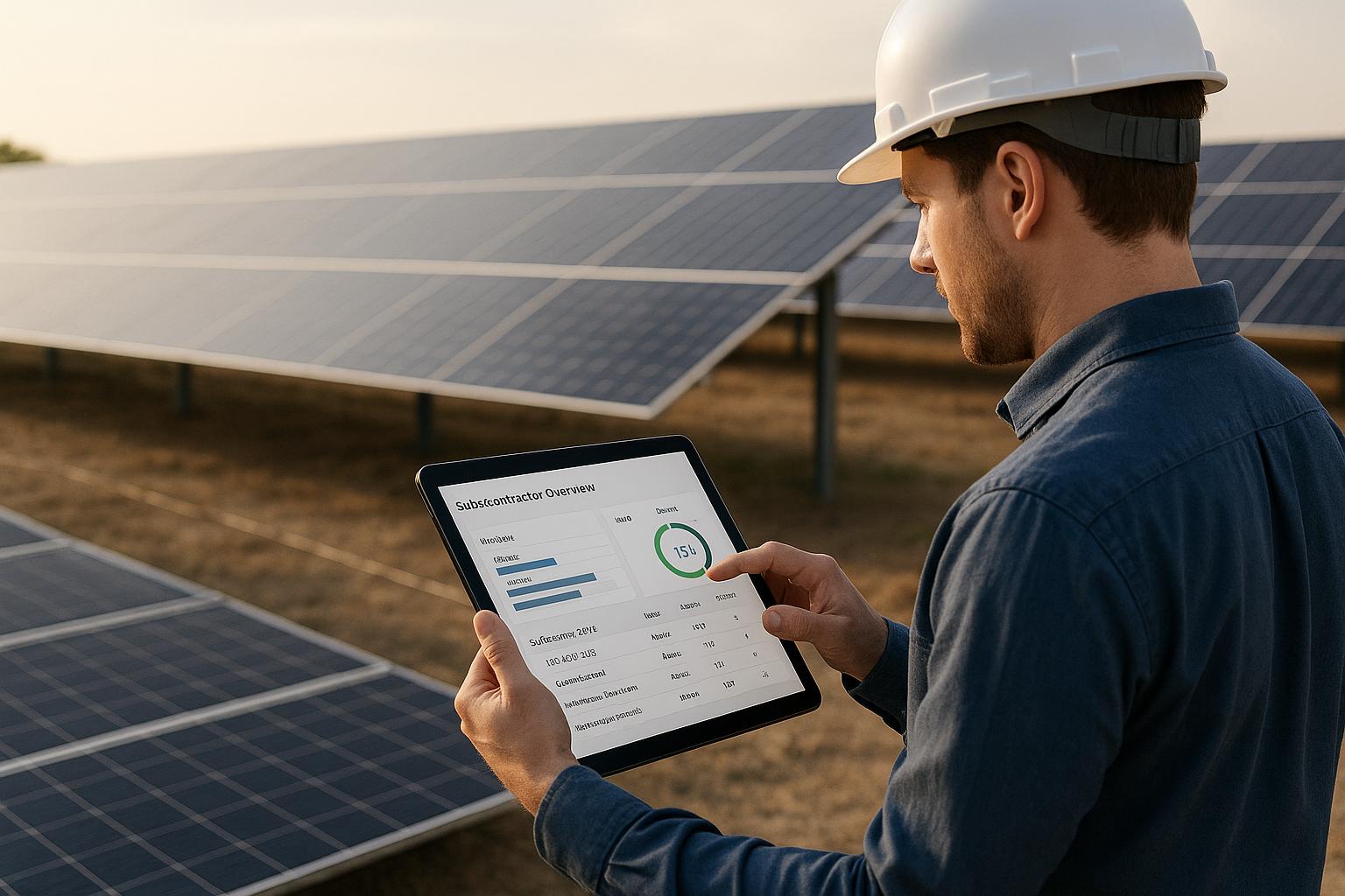 How SolarSuccess Simplifies Subcontractor Oversight
