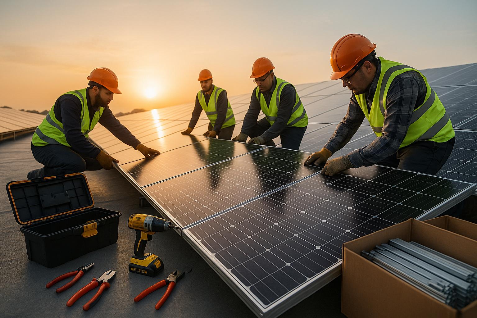 How ERP Reduces Solar Installation Rework