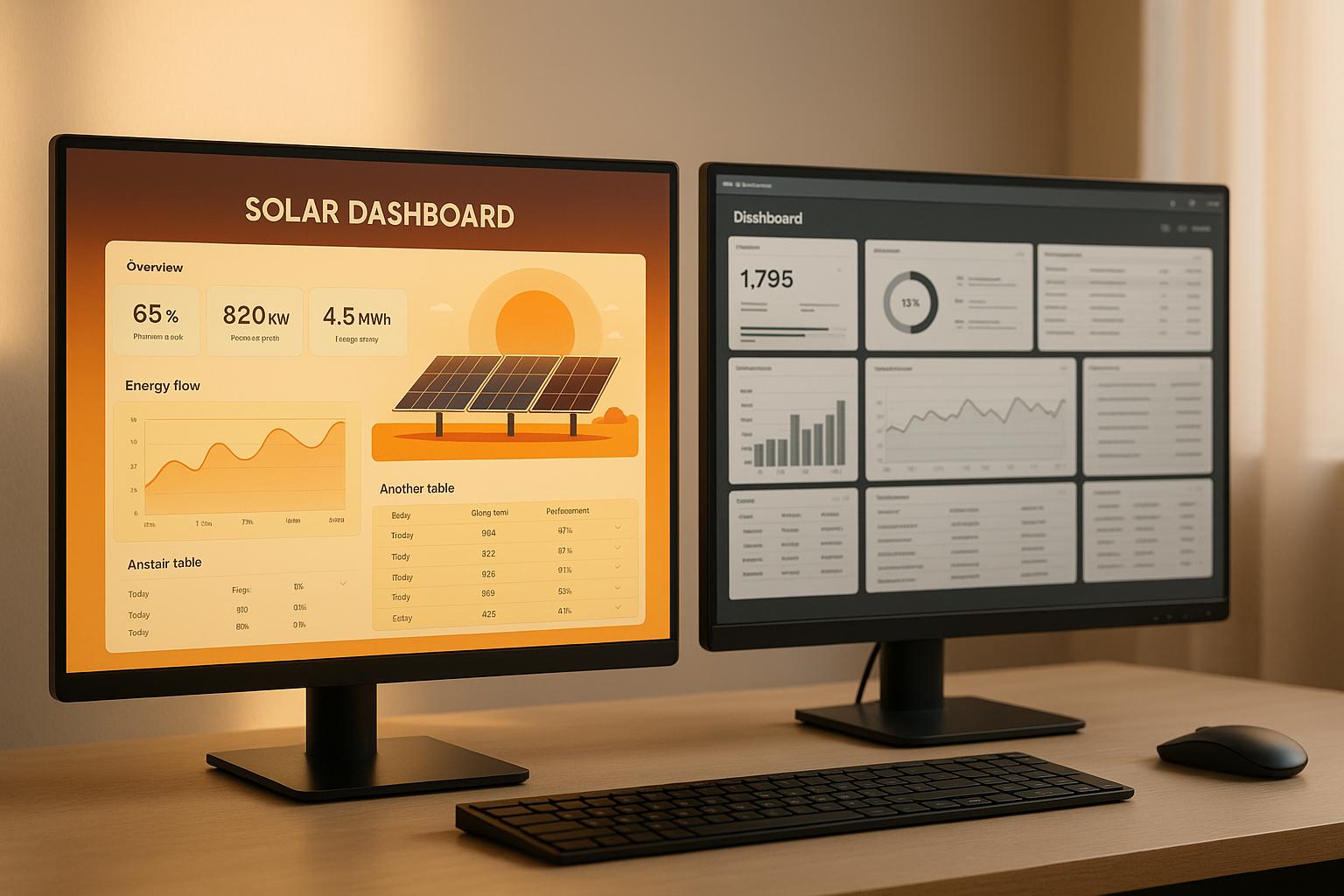 Solar Dashboards vs. Generic ERP Dashboards