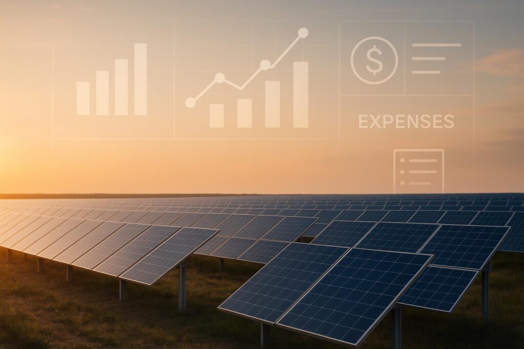 ERP Features for Solar Expense Tracking