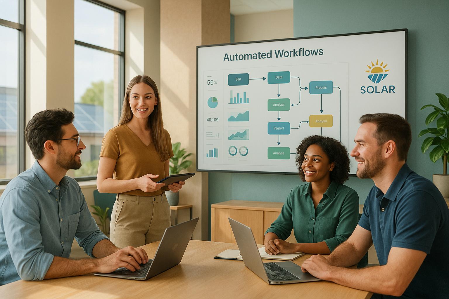 How SolarSuccess Simplifies Workflow Automation