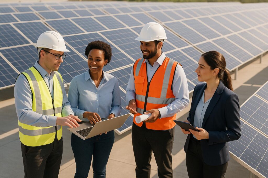 How ERP Improves Solar Team Communication