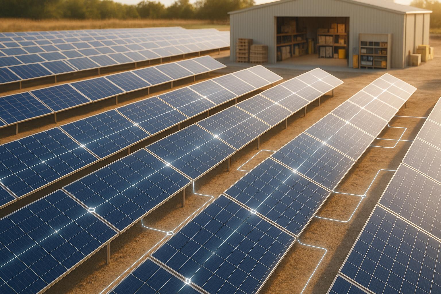 Solar ERP for Labor and Material Allocation