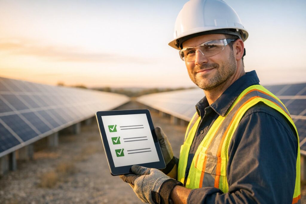 Best Practices for Solar Field Safety Checklists