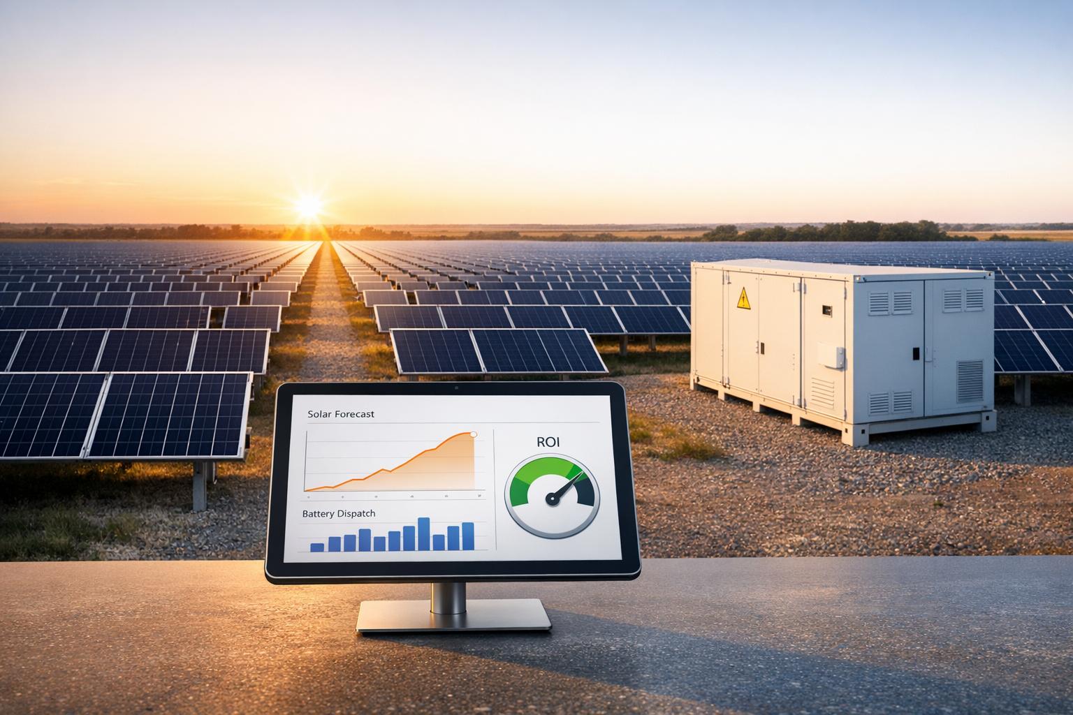 Impact of Forecasting on Solar Project ROI