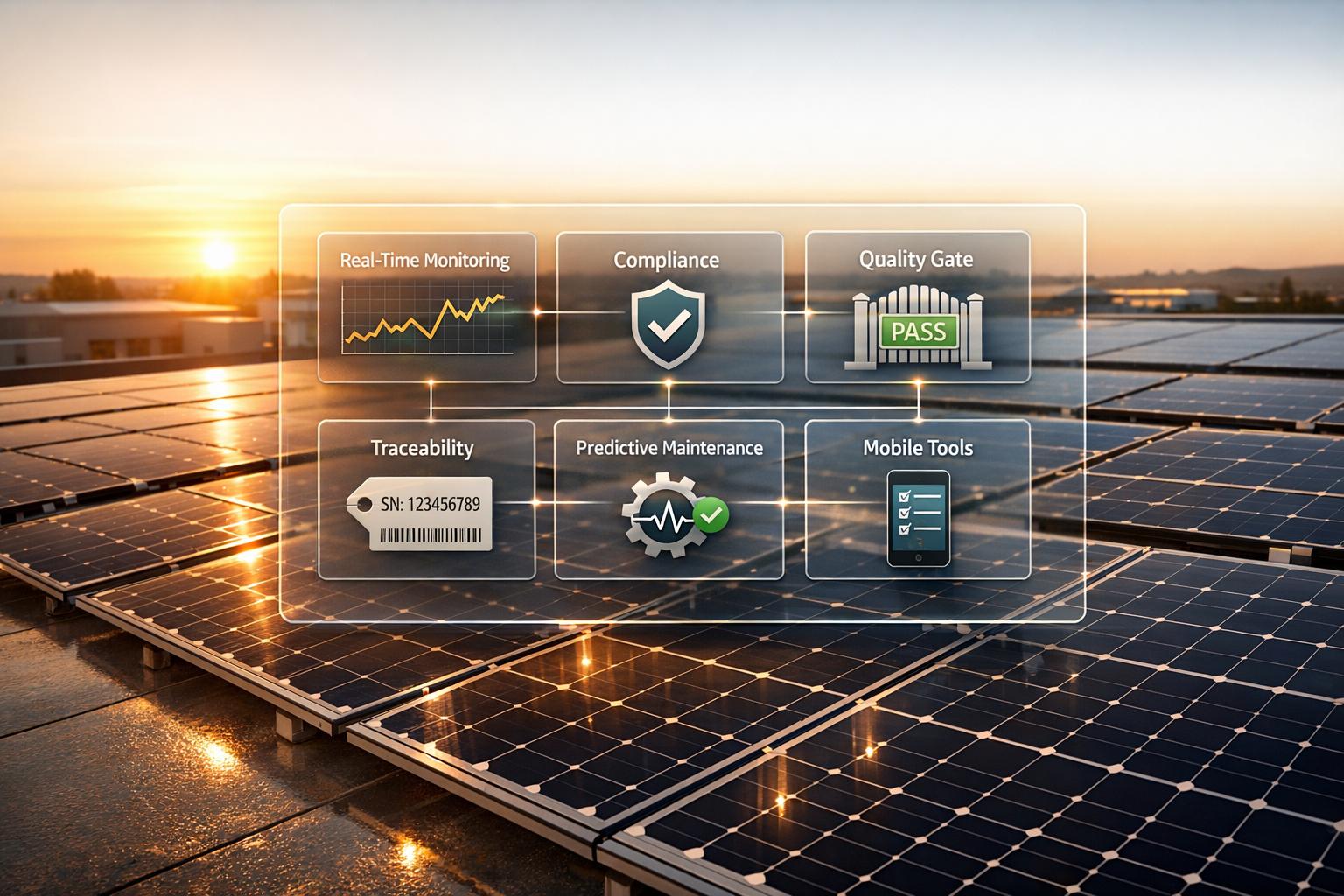 Top ERP Features for Solar Quality Control