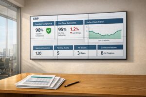 ERP vs. Manual Supplier Quality Tracking