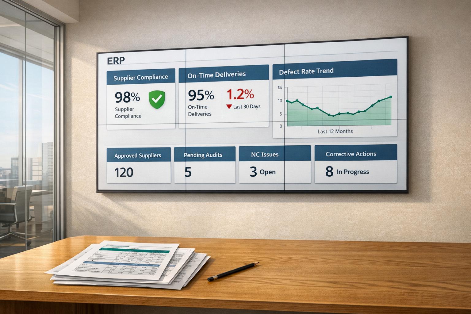 ERP vs. Manual Supplier Quality Tracking