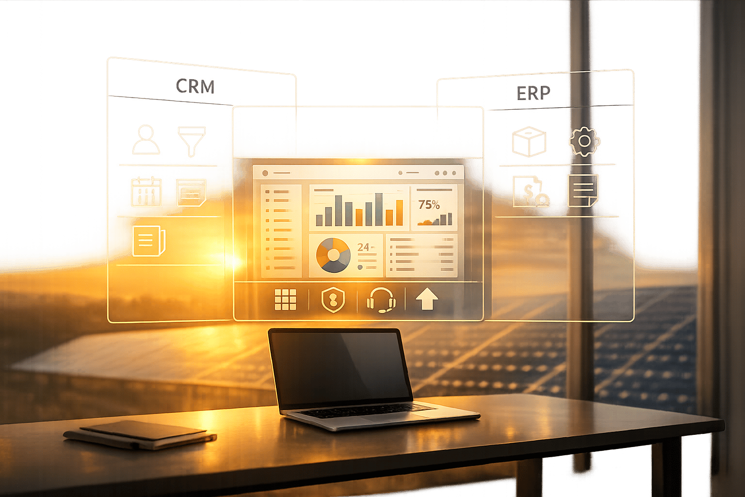 Best Practices for CRM Integration in Solar ERP
