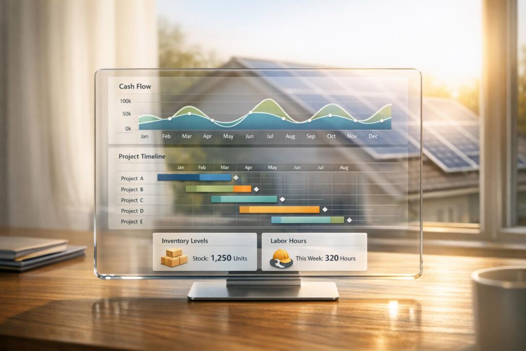 NetSuite Tips for Solar Cash Flow Forecasting