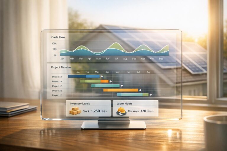 NetSuite Tips for Solar Cash Flow Forecasting