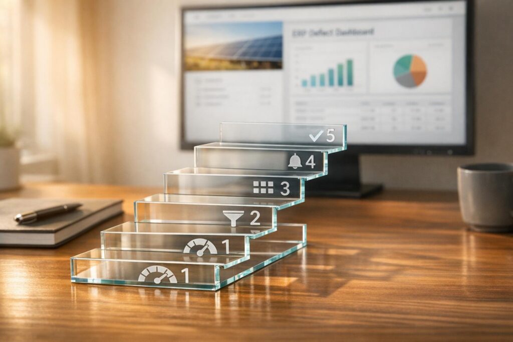 5 Steps to Build Defect Dashboards in ERP