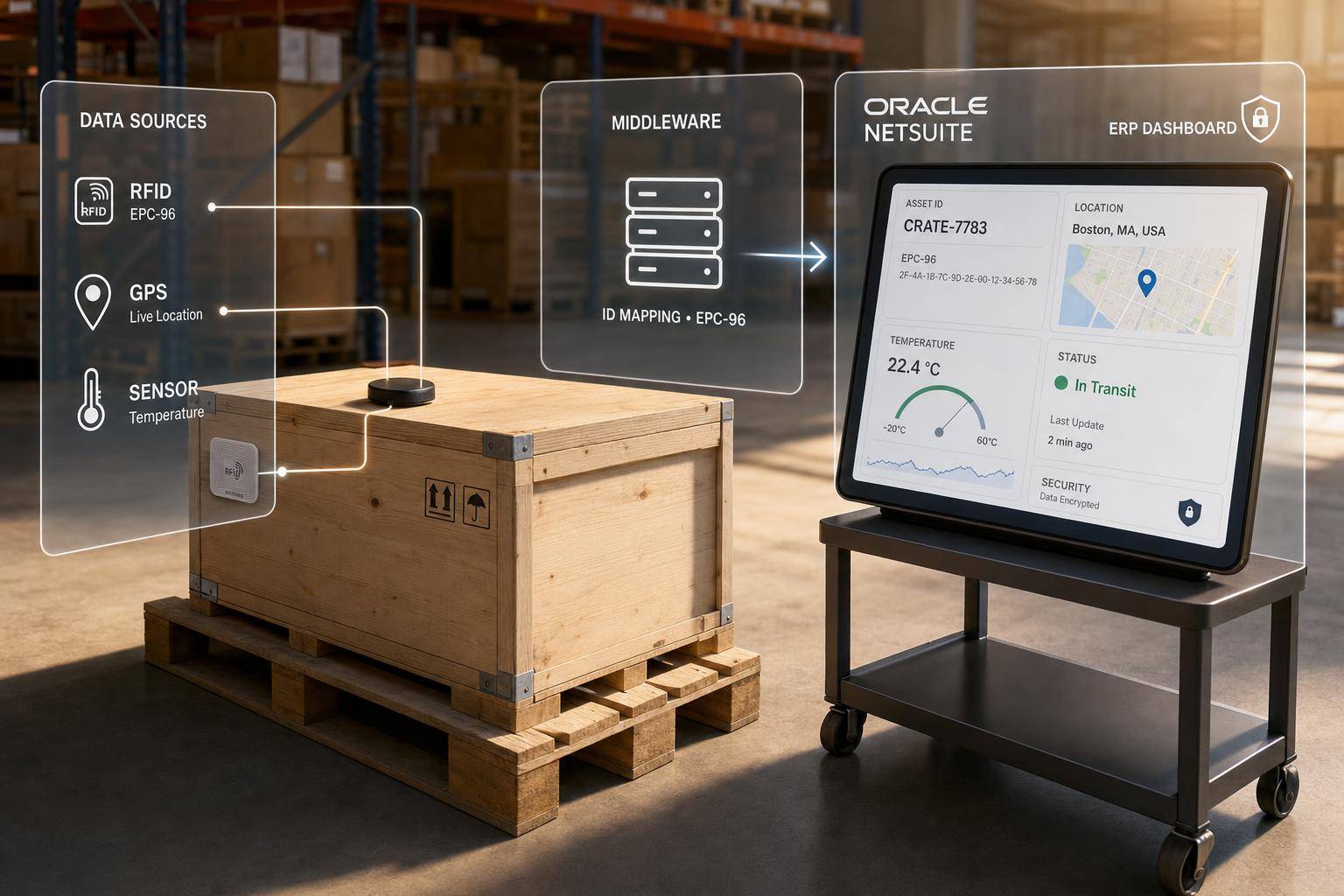 IoT Integration with NetSuite for Asset Tracking