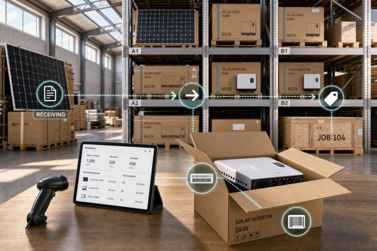 Inventory and Supply Chain: Solar ERP Guide