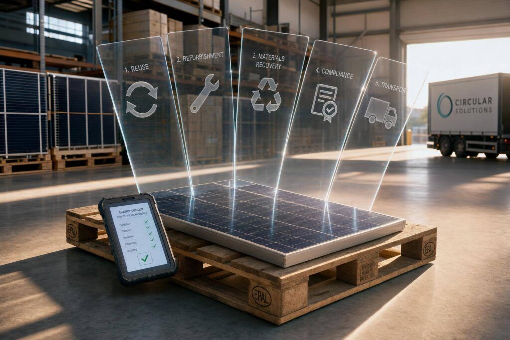 5 Reverse Logistics Models for End-of-Life Solar