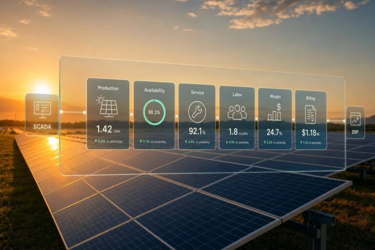 Solar Asset Performance Monitoring: KPI List